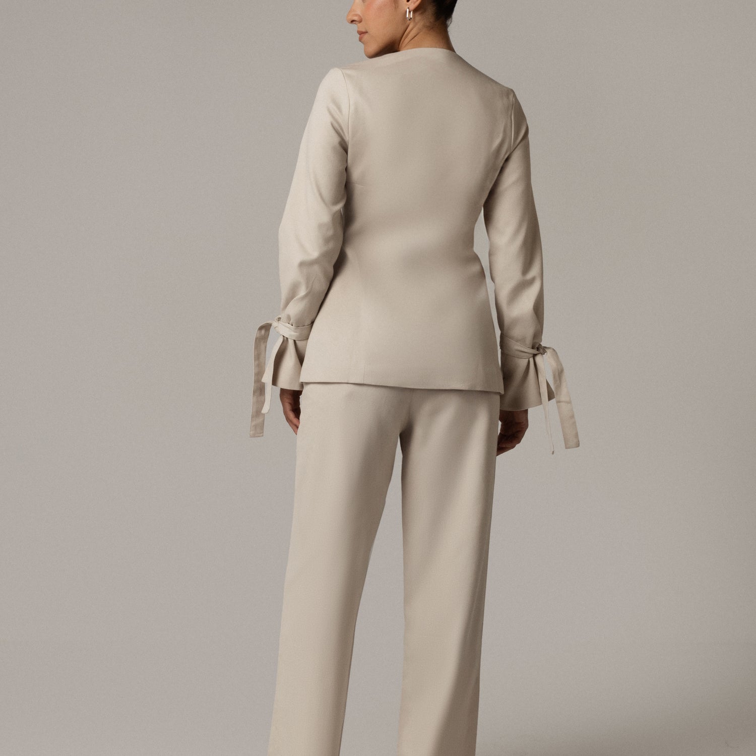 Twill Grey Suit Co-ord Jacket