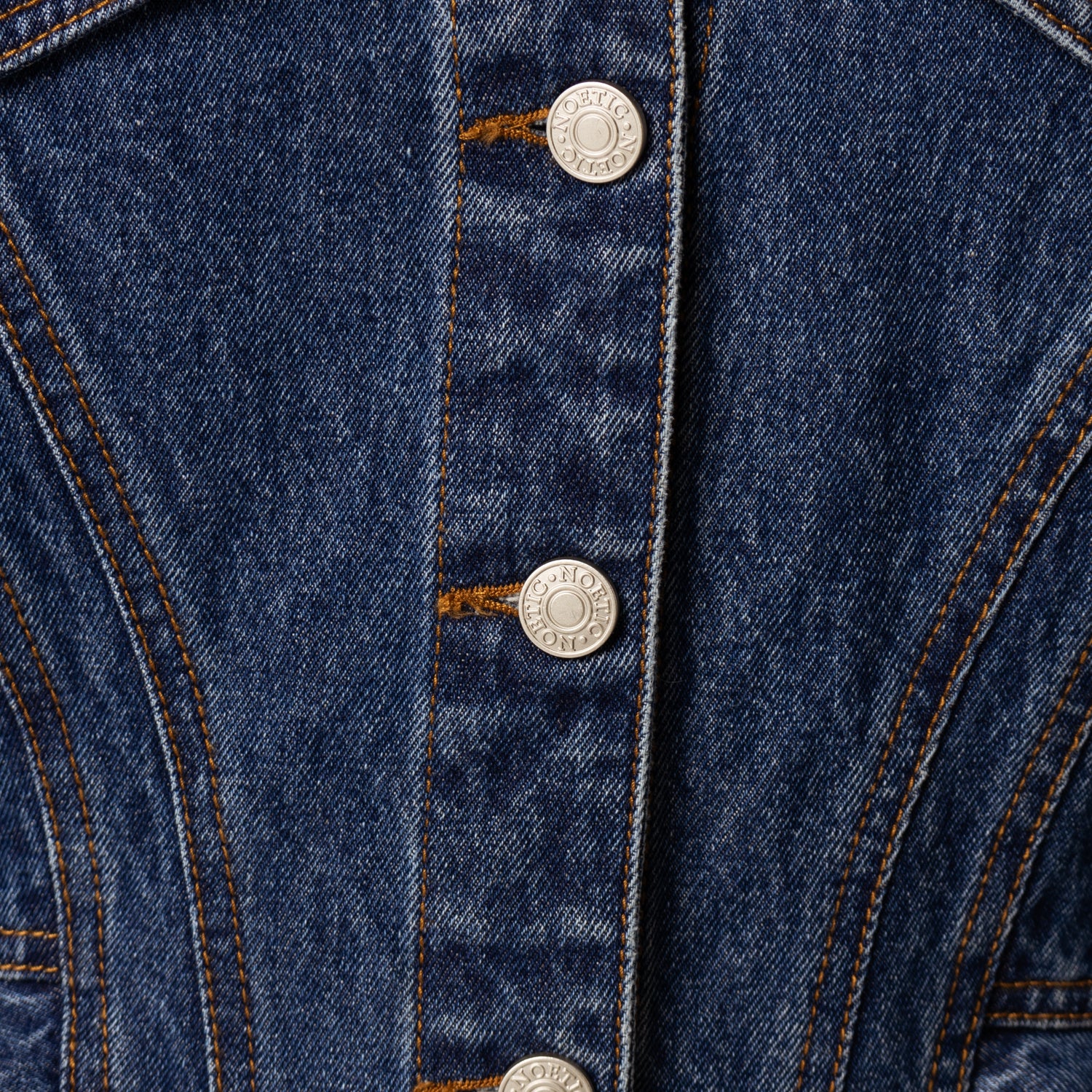 Peplum Ruffled Hem Denim Co-ord Jacket