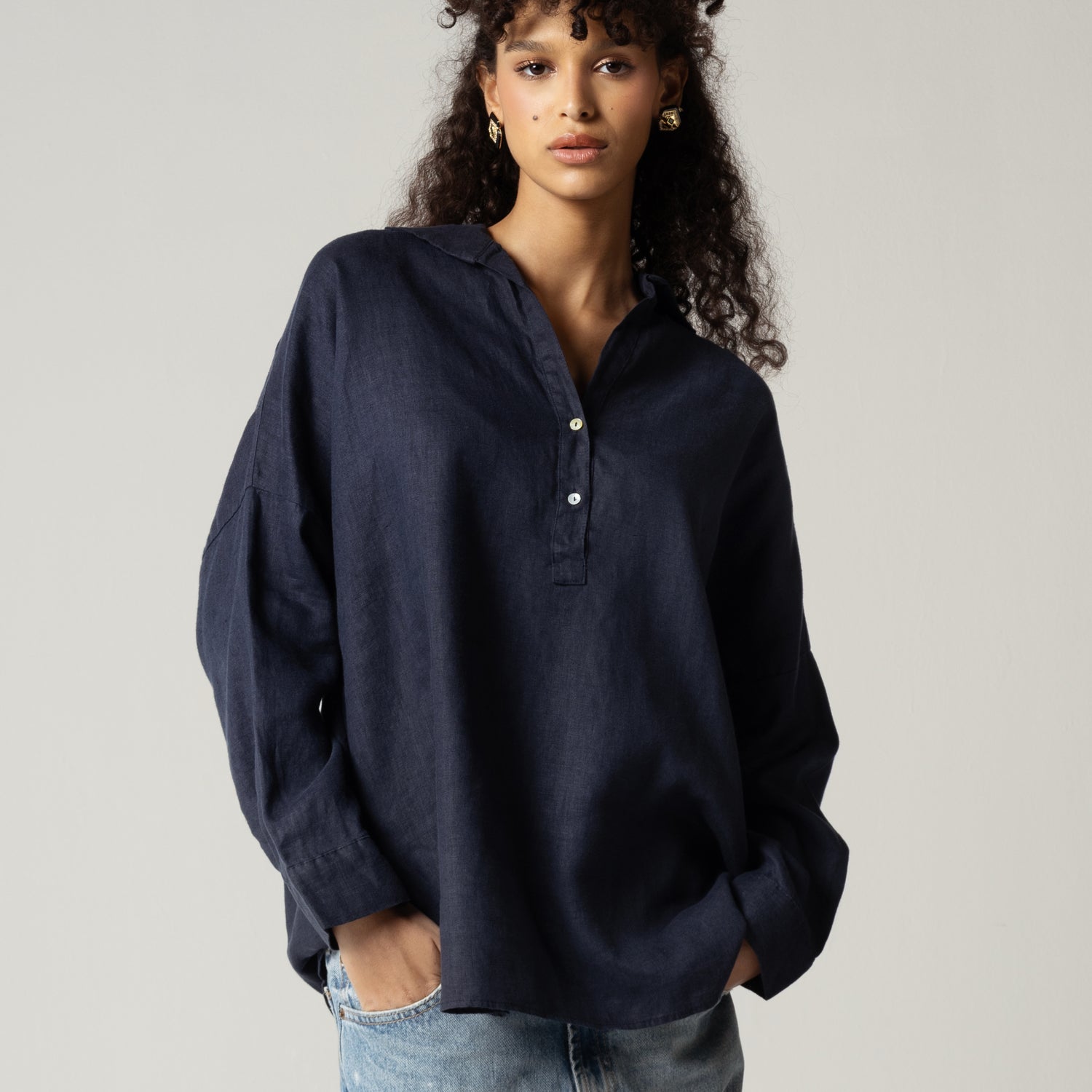 The Oversized Linen Shirt