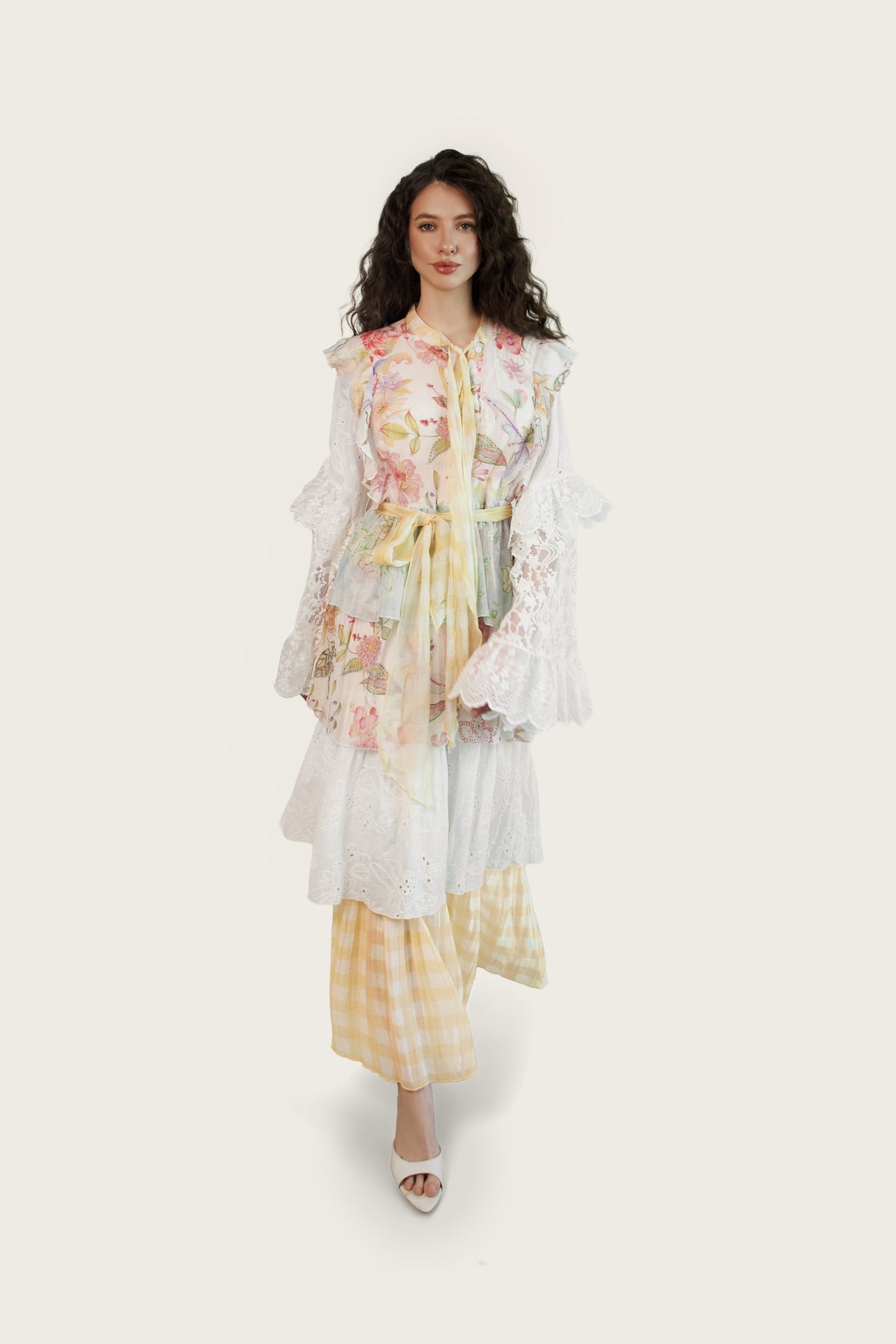 Luxury Lightweight Floral Lace Dress - Noētic