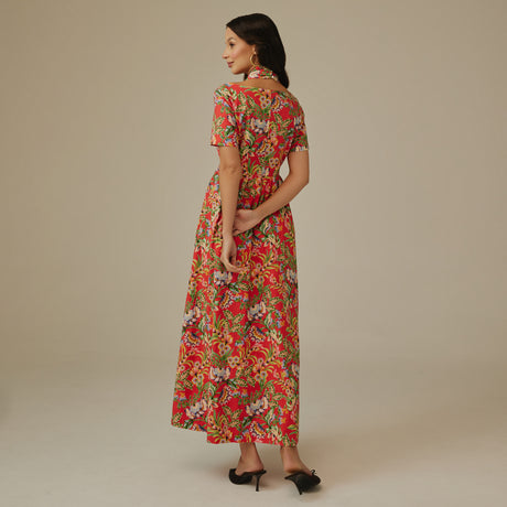 Floral Linen Dressi