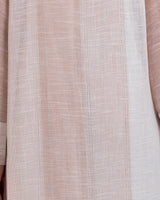 Maxi Shirt Dress with Handcrafted Floral Embroidery