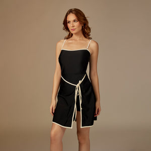 Black and White One-Piece Swimsuit - Noētic
