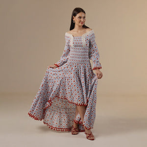 Boho Printed Maxi Dress - Noētic