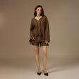Brown Earthy Textured Cotton Set - Noētic