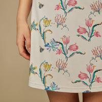 Butterfly Garden One-Piece Strapless Swim Dress - Noētic