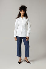Classic White Poplin Shirt - Noētic