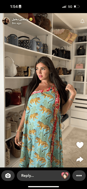 Colorful Maxi Jungle Vibes Dress - Noētic
