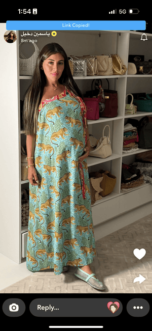Colorful Maxi Jungle Vibes Dress - Noētic