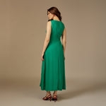 Fish Hand Appliqué Linen Dress - Noētic
