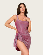 Glitter Swim Set - One-Piece Swimsuit with Wrap Skirt Cover-Up - Noētic
