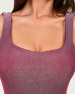 Glitter Swim Set - One-Piece Swimsuit with Wrap Skirt Cover-Up - Noētic