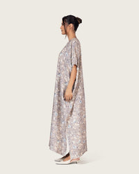 Gray Loose Everyday Kaftan - Noētic