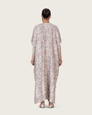 Gray Loose Everyday Kaftan - Noētic