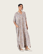 Gray Loose Everyday Kaftan - Noētic