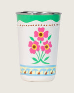 Hand-Painted Garden Tumbler 4 Piece Set - Noētic