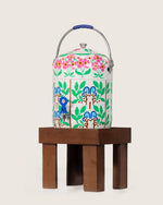 Hand-Painted Garden Urn and Stool Set - 15 liters - Noētic
