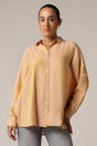 Jaquard Oversized Shirt with Shimmery Effect - Noētic