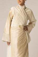 Lace and Taffeta Mix Fabric Abaya - Noētic