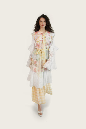 Luxury Lightweight Floral Lace Dress - Noētic