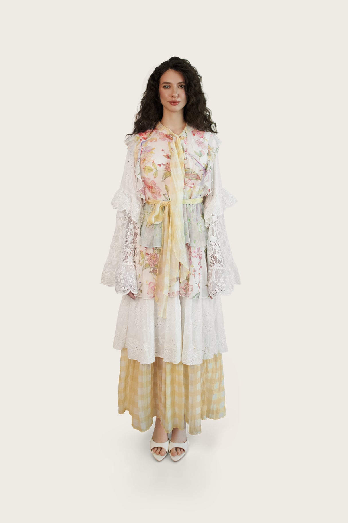 Luxury Lightweight Floral Lace Dress - Noētic