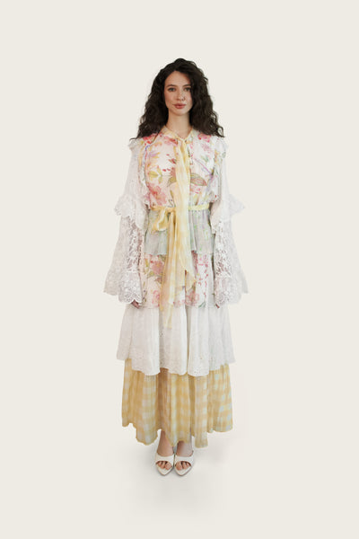 Luxury Lightweight Floral Lace Dress - Noētic