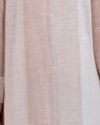 Maxi Shirt Dress with Handcrafted Floral Embroidery - Noētic