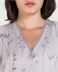 Metallic Loose Everyday Kaftan - Noētic