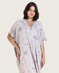 Metallic Loose Everyday Kaftan - Noētic