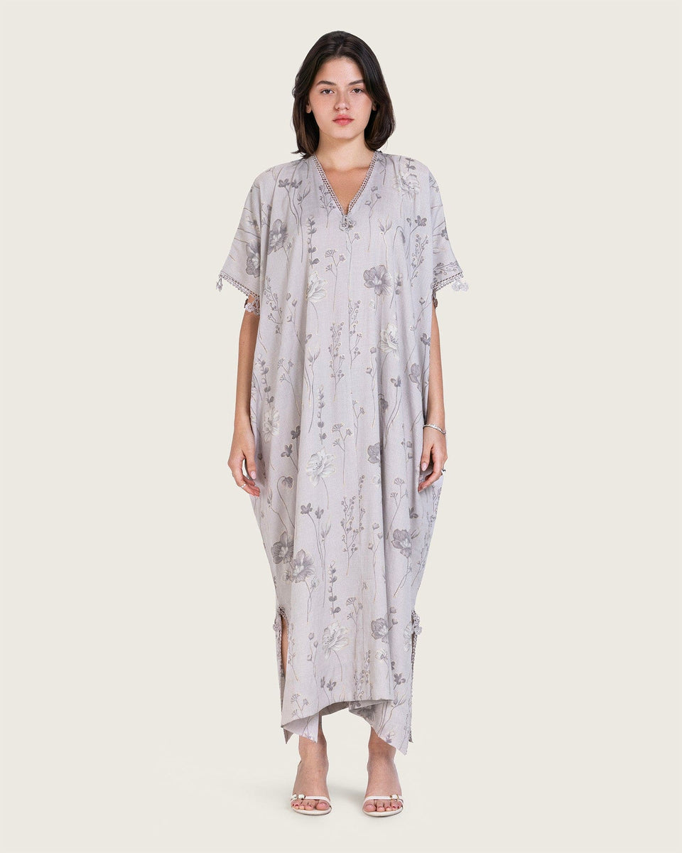 Metallic Loose Everyday Kaftan - Noētic