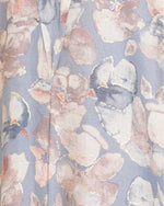 Pastel Blue-Pink Loose Everyday Kaftan - Noētic