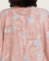 Pastel Pink Loose Everyday Kaftan - Noētic