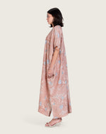 Pastel Pink Loose Everyday Kaftan - Noētic