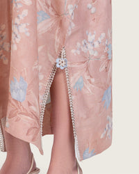 Pastel Pink Loose Everyday Kaftan - Noētic