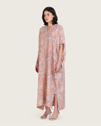 Pastel Pink Loose Everyday Kaftan - Noētic