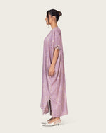 Pastel purple Loose Everyday Kaftan - Noētic