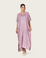 Pastel purple Loose Everyday Kaftan - Noētic