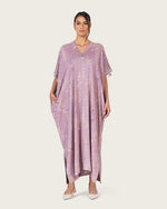 Pastel purple Loose Everyday Kaftan - Noētic