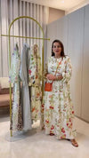 Timeless Modest Floral Printed Dress