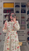 Timeless Modest Floral Printed Dress