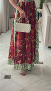 Floral Poplin Maxi Dress with Tie Straps, Smocked Back & Pockets
