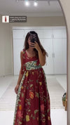 Floral Poplin Maxi Dress with Tie Straps, Smocked Back & Pockets