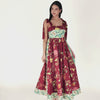 Floral Poplin Maxi Dress with Tie Straps, Smocked Back & Pockets