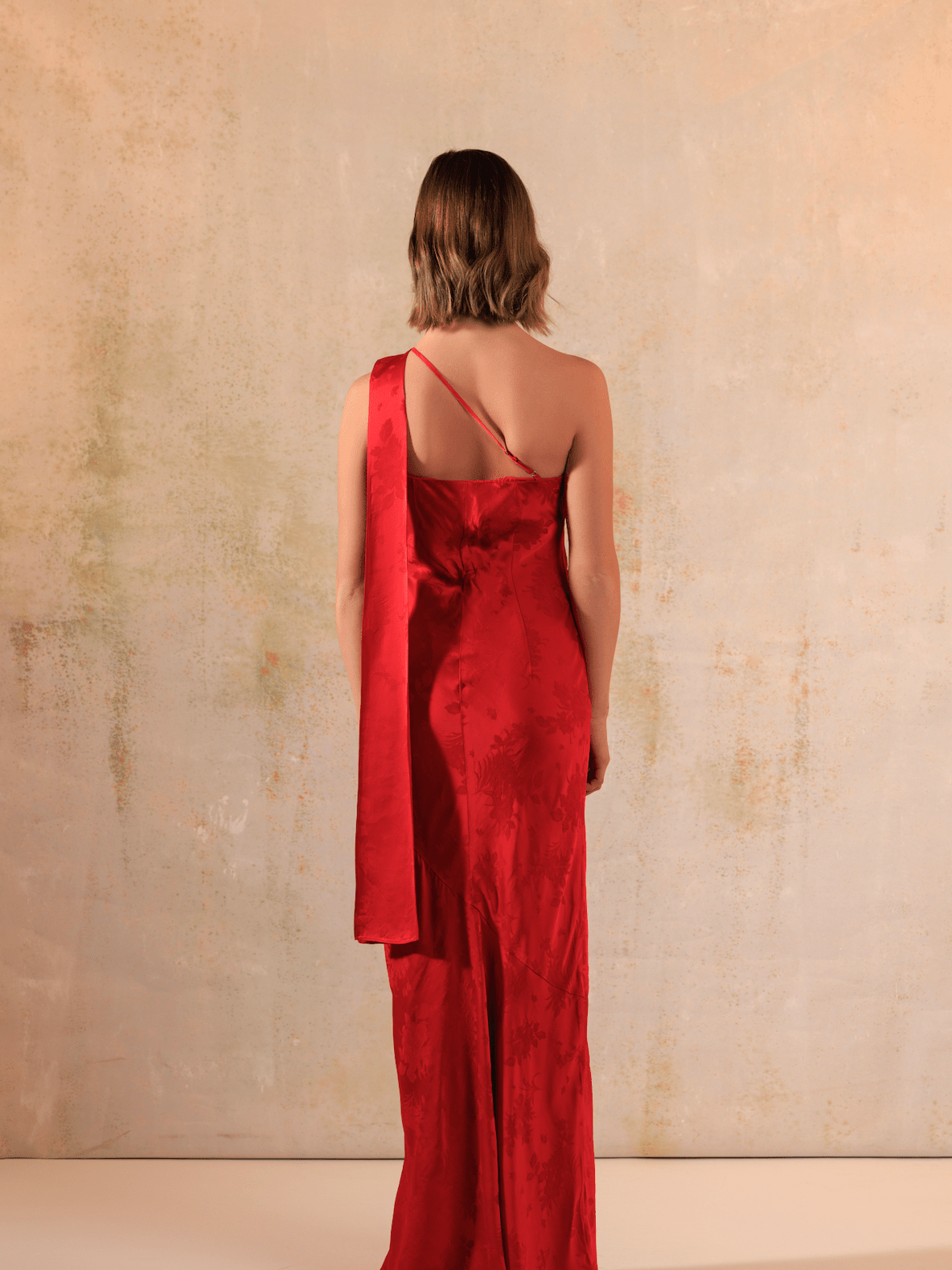 bias cut dress CHLOE BIAS-CUT SILK DRESS