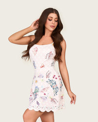 Seaside Treasure Swimsuit Set with Scalloped Skirt Cover-Up - Noētic