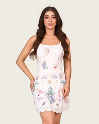 Seaside Treasure Swimsuit Set with Scalloped Skirt Cover-Up - Noētic