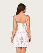 Seaside Treasure Swimsuit Set with Scalloped Skirt Cover-Up - Noētic