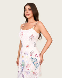 Seaside Treasure Swimsuit Set with Scalloped Skirt Cover-Up - Noētic