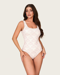 Shell Print One-Piece Swimsuit - Noētic