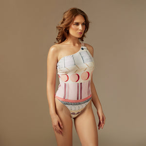 Sunset Geometry Swimsuit Set - Noētic